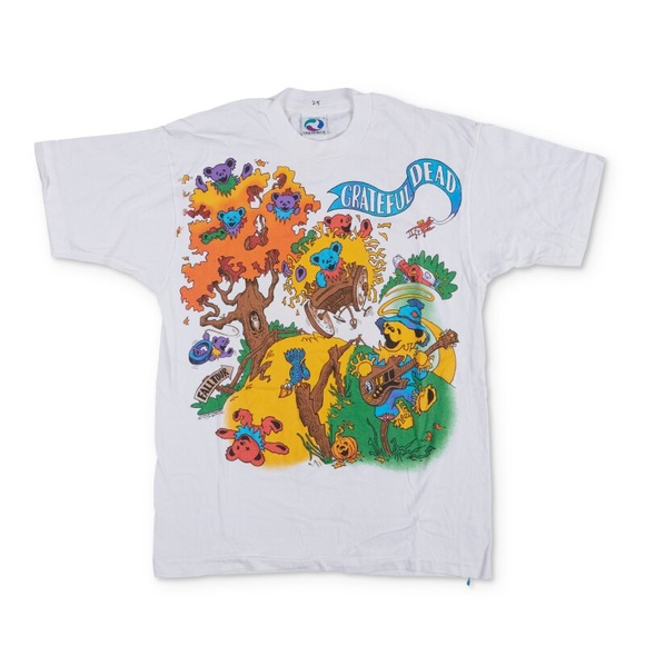 Grateful Dead Other - Vintage 1993 grateful dead rise and fall tour shirt (235 USD Sotheby’s sold)